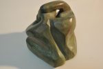 Los amantes. Gres cerámico cocido. 14x20 x20 cms. Bego Otero. www.oteroart.com