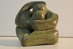 Los amantes. Gres cerámico cocido. 14x20 x20 cms. Bego Otero. www.oteroart.com