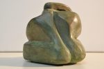 Los amantes. Gres cerámico cocido. 14x20 x20 cms. Bego Otero.Cerámica. www.oteroart.com